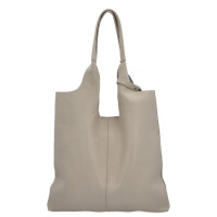 Talianska Kožená Kabelka Shopper Bag s Kozmetickou 165