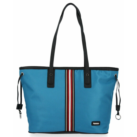 Női Táská shopper bag David Jones türkizkék