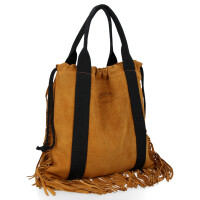 Bőr táska shopper bag Vittoria Gotti vörös