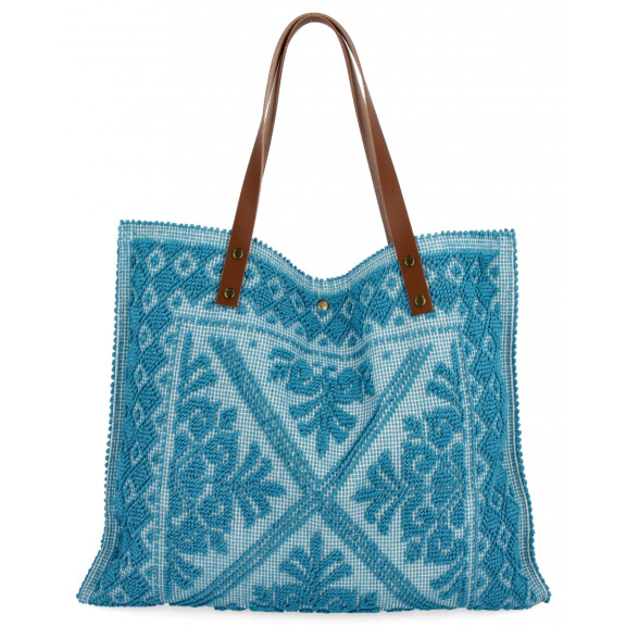 Olasz Shopper Táska Divatos Mintákkal 5887
