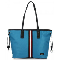 Torebka damska shopper David Jones Turkusowa