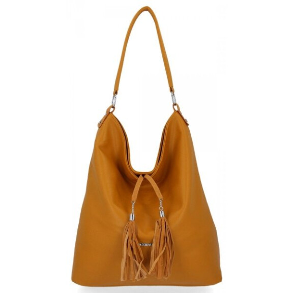 Uniwersalna Torebka Damska XXL firmy Bee Bag Żółta