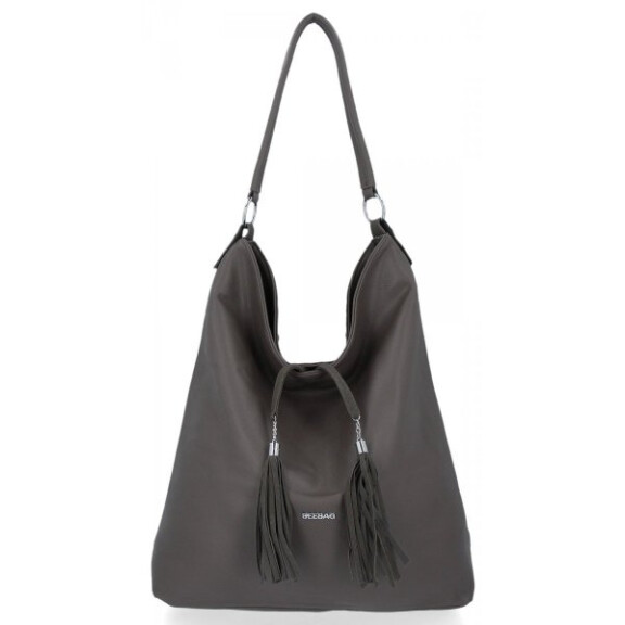 Uniwersalna Torebka Damska XXL firmy Bee Bag Szara