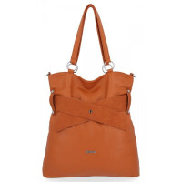 Uniwersalna Torebka Damska Shopper Bag XL firmy Bee Bag Ruda