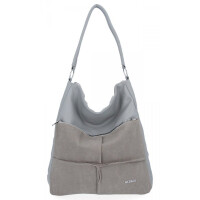 Uniwersalna Torebka Damska Bee Bag Bee Bag Jasno Szara