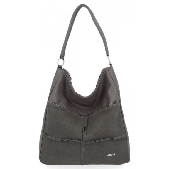 Uniwersalna Torebka Damska Bee Bag Szara