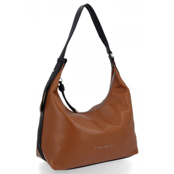 Torebka Damska Shopper Bag Hobo firmy David Jones Ruda