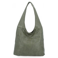 Uniwersalna Torebka Damska Shopper Bag firmy Hernan Zielona