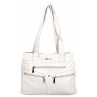 Białe Torebki Damskie Shopper Bag firmy Hernan (kolory)