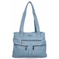 Błękitne Torebki Damskie Shopper Bag firmy Hernan (kolory)