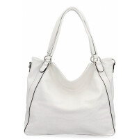 Torebki Damskie Shopper Bag Xl firmy Hernan Białe (kolory)