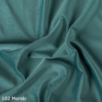 Próbka tkaniny Velvet Premium kolor morski 102