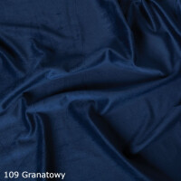 Próbka tkaniny Velvet Premium kolor granatowy 109