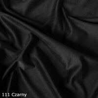 Próbka tkaniny Velvet Premium kolor czarny 111