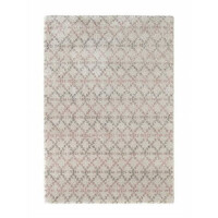 Gruby dywan kremowo różowy, Shaggy Mint Rugs Grace Cameo 160x230