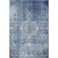 Niebieski orientalny dywan Tapeso Adeline 200x290cm