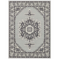 Tradycyjny szary dywan Tapeso 80x150cm