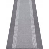 Chodnik na korytarz, przedpokój 80x250cm-Hanse Home Basic z krótkim miękkim włosem, jasno szary