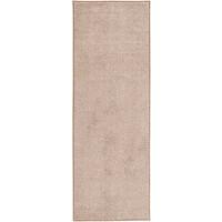 Chodnik na korytarz, przedpokój 80x300cm-Hanse Home Pure z krótkim miękkim włosem, beżowy kolor