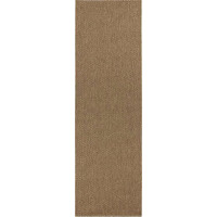 CHODNIK płasko tkany 80x450cm typu sizal,brązowy zewnętrzno-wewnętrzny,sznurkowy BT CARPET NATURE
