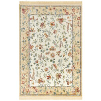 Dywan 160x230 do salonu,tradycyjny klasyczny wzór beżowo kremowy w kwiaty Nouristan Oriental Flowers