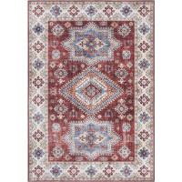 Dywan czerwony tradycyjny Asmar Gratia 120x160 cm