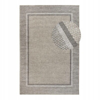 Dywan na taras 160x230cm- VILLEROY & BOCH Luitwin ,beżowy dywan zewnętrzno-wewnętrzny, płasko tkany typu sizal