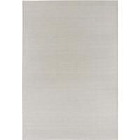 Dywan na taras 200x290cm- ELLE DECOR BLOOM Milau ,kremowy dywan zewnętrzno-wewnętrzny, płasko tkany typu sizal