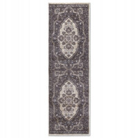 Chodnik tradycyjny na korytarz, przedpokój 80x190cm-Villeroy & BOCH z krótkim miękkim włosem, beżowo kremowy
