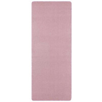 Chodnik na korytarz, przedpokój 80x200cm-Hanse Home FANCY z krótkim miękkim włosem, różowy kolor