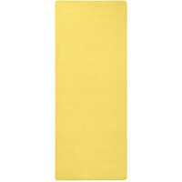 Chodnik na korytarz, przedpokój 80x200cm-Hanse Home FANCY z krótkim miękkim włosem, żółty kolor