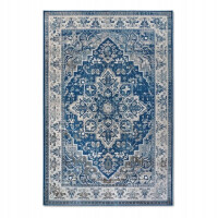 Dywan tradycyjny do salonu 200x280cm, Villeroy&BOCH JEHANNE ,klasyczny wzór kremowo niebieski
