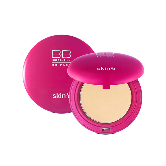 SKIN79 Matujący puder w kompakcie Super+ Pink BB Pact SPF30 PA++ 15g