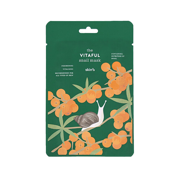 SKIN79 Odświeżająca maska w płacie THE VITAFUL SNAIL MASK 20ml