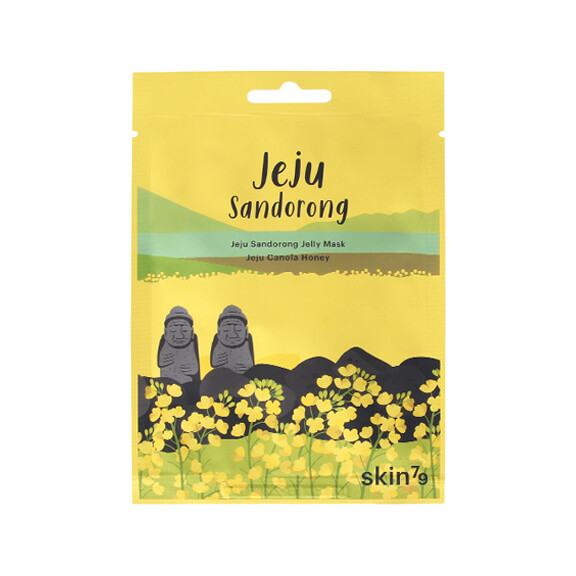 SKIN79 Żelowa odżywcza maska w płacie z miodem Jeju Sandorong Jelly Mask - Jeju Canola Honey 33ml