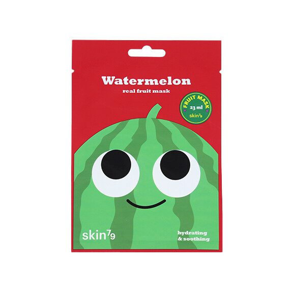 SKIN79 Kojąca maska w płacie z ekstraktem z arbuza Real Fruit Mask Watermelon 23ml