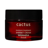WHAMISA Lekki krem nawilżający do twarzy Cactus Moisture Treatment Sherbet Cream 45g