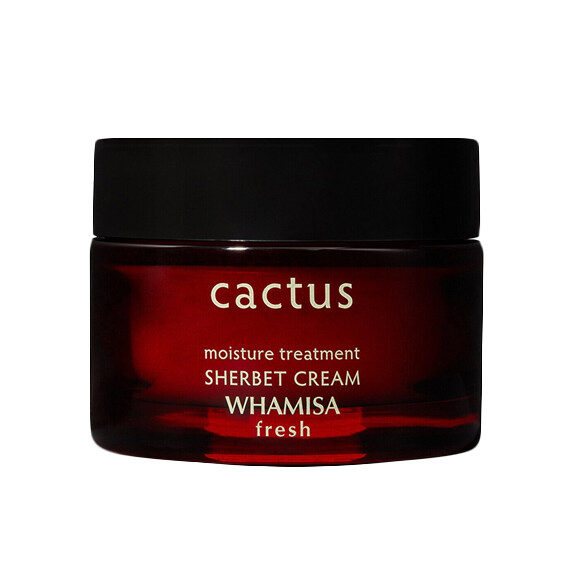 WHAMISA Lekki krem nawilżający do twarzy Cactus Moisture Treatment Sherbet Cream 45g