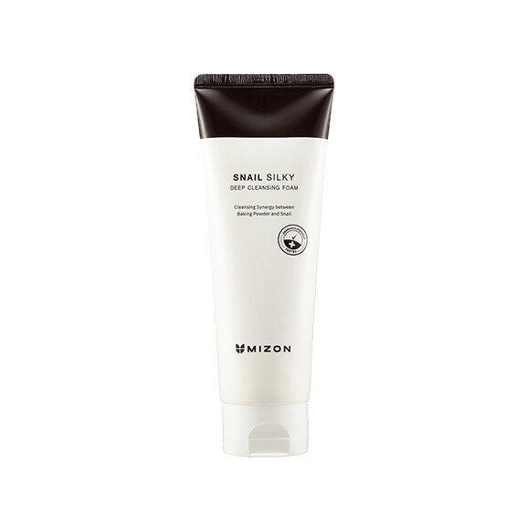 MIZON Głęboko oczyszczająca pianka do twarzy Snail Silky Deep Cleansing Foam 150g