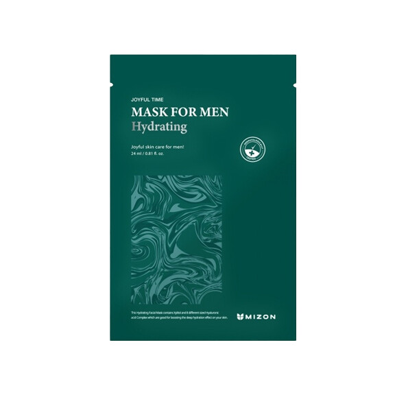 MIZON Nawilżająca maska w płacie dla mężczyzn Joyful Time Mask For Men Hydrating 24ml