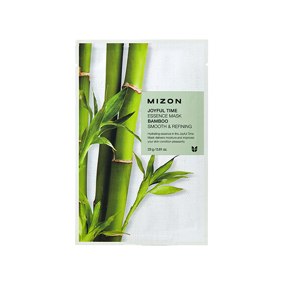 MIZON Wygładzająca maska w płacie Joyful Time Essence Mask Bambus 23g