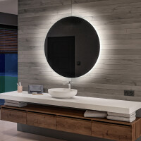 Rotunda oglinda cu LED baie de la baterii L82