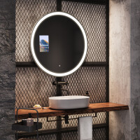 SMART Rund Spejl med lys LED L76 Samsung