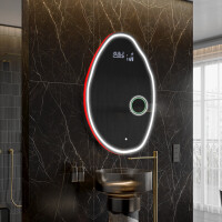 LED Badeværelses spejl med uregelmæssig form U223