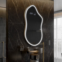 LED Badeværelses spejl med uregelmæssig form F223