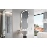 LED Badeværelses spejl med uregelmæssig form K223