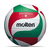 Piłka do siatkówki treningowa siatkowa halowa Molten V5M2000 biała/zielona/czerwona