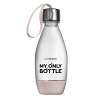 Zapasowa butelka SodaStream 500ml w kolorze różowym. Idealna do Twojego saturatora SodaStream.