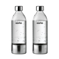 Butelki do saturatora Aarke 2 x 1l oryginalna butelka pasuje do modeli AARKE 2 i 3.