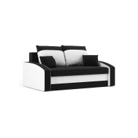 Sofa HEWLET , Farbe - SCHWARZ + WEISS